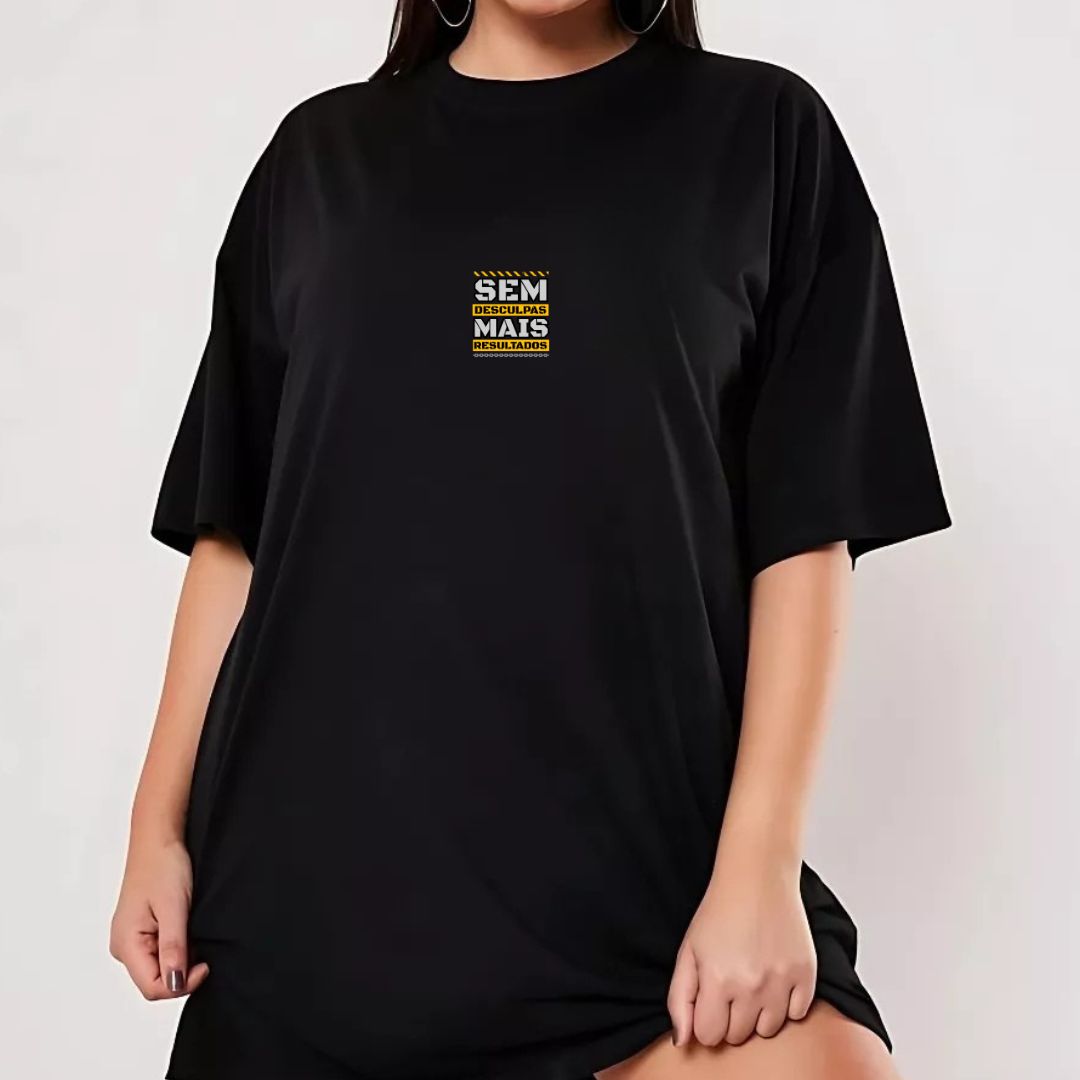Camiseta Feminina Oversized Urbanizando REF 09