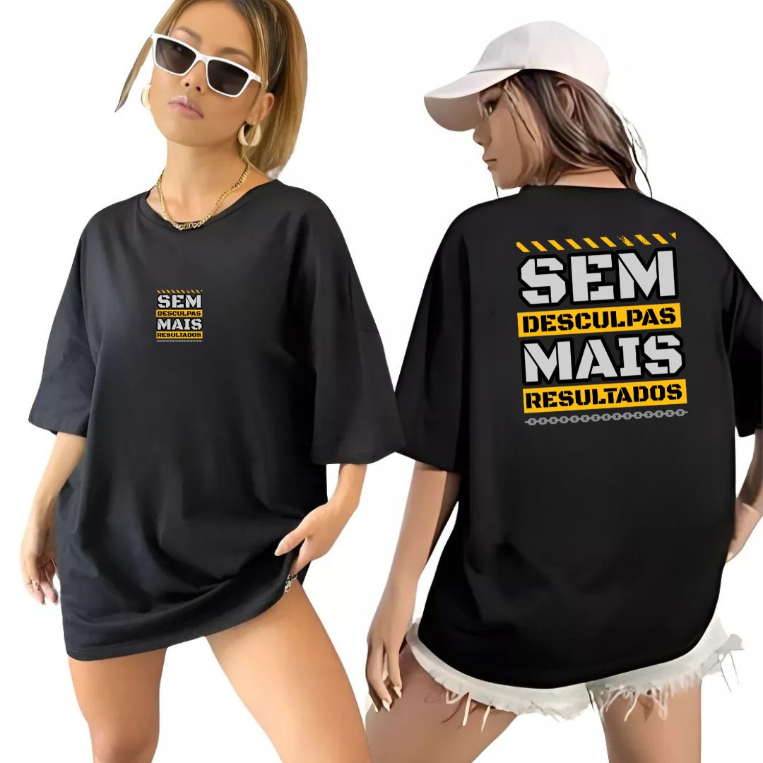 Camiseta Feminina Oversized Urbanizando REF 09